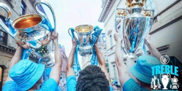 兵不血刃拿下纽卡，曼城能否再现三冠王神迹？